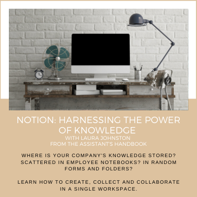 Notion - Harnessing the power of knowledge for assistants