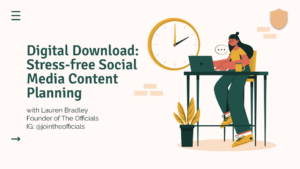 Digital Download_ Stress-free Social Media Content Planning