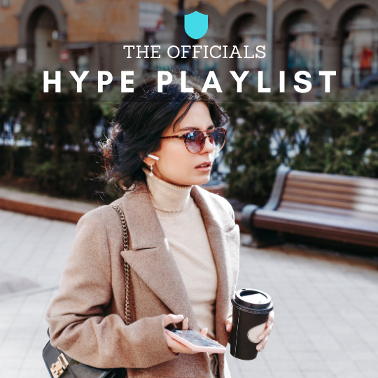 The Officials Hype Work Playlist on Spotify for Executive Assistants