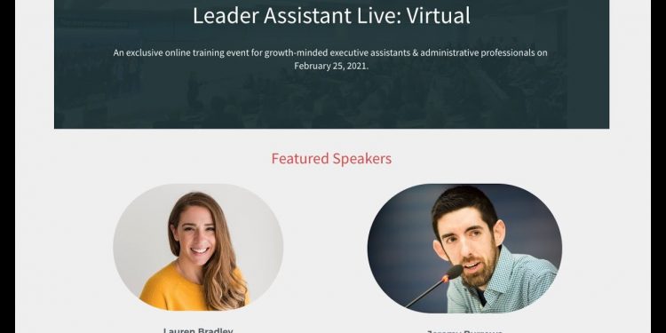 Leader Assistant Live with Jeremy Burrows and Lauren Bradley